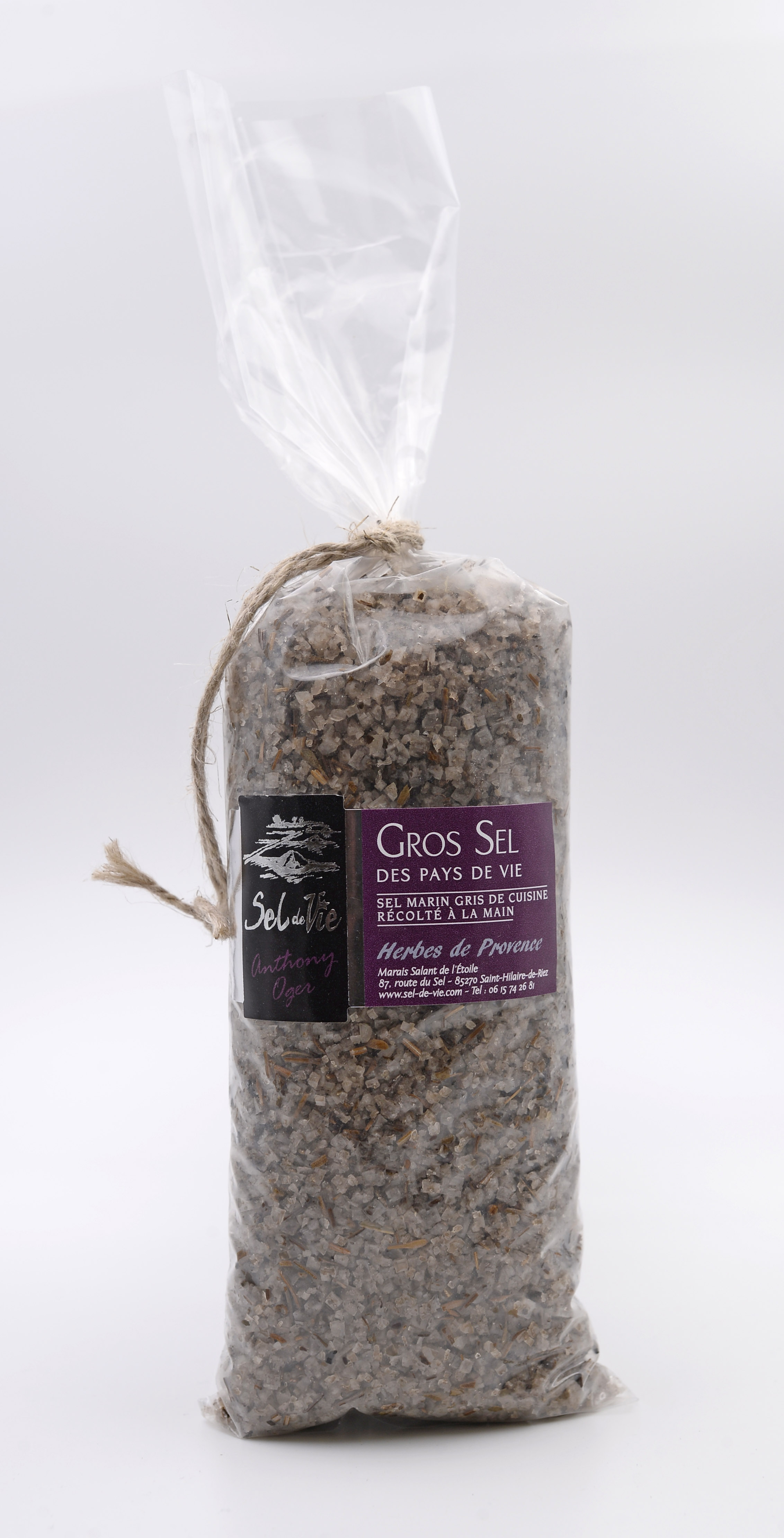 Gros sel aux Herbes de Provence 250grs - Sel de Vie